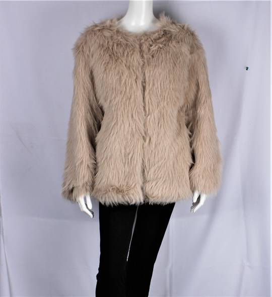 ALICE & LILY jacket with longer faux fur natural SC/4980NAT JUST $39.00